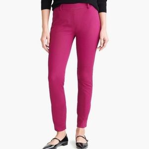 J. Crew Winnie twill pant in pink size 2